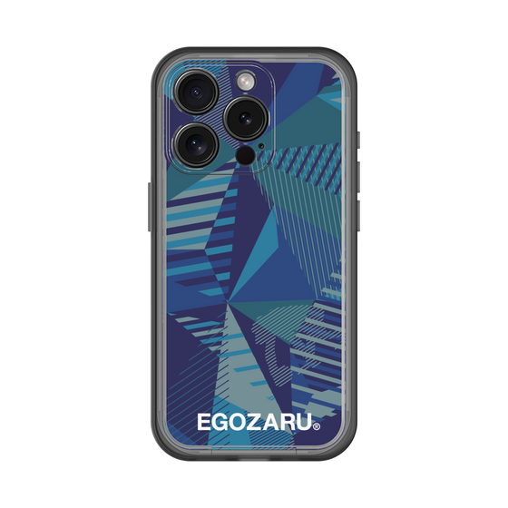スリムプロテクションプレミアムケース［ EGOZARU - ワイドジオメトリック ］