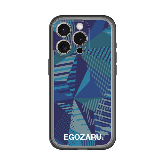 スリムプロテクションプレミアムケース［ EGOZARU - ワイドジオメトリック ］