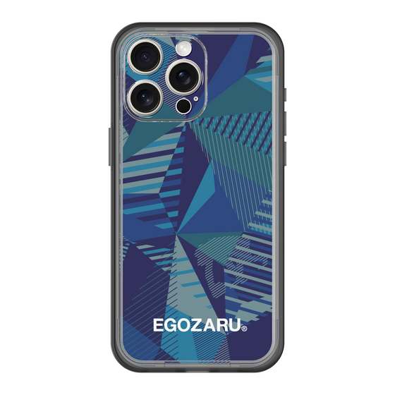 スリムプロテクションプレミアムケース［ EGOZARU - ワイドジオメトリック ］