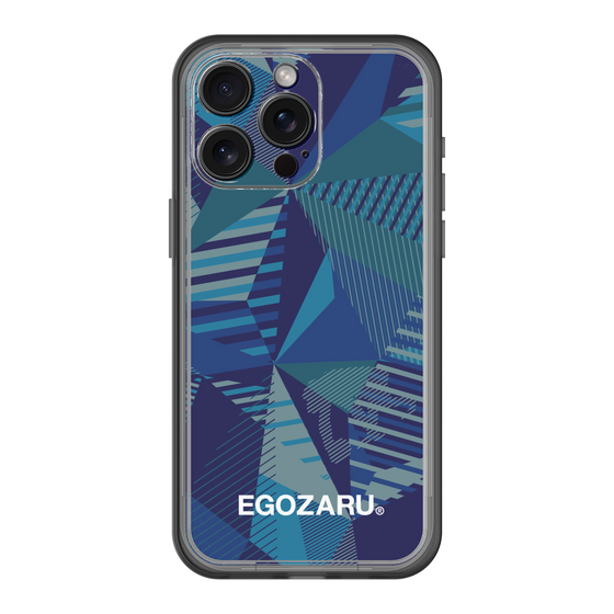 スリムプロテクションプレミアムケース［ EGOZARU - ワイドジオメトリック ］