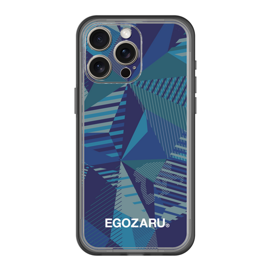 スリムプロテクションプレミアムケース［ EGOZARU - ワイドジオメトリック ］