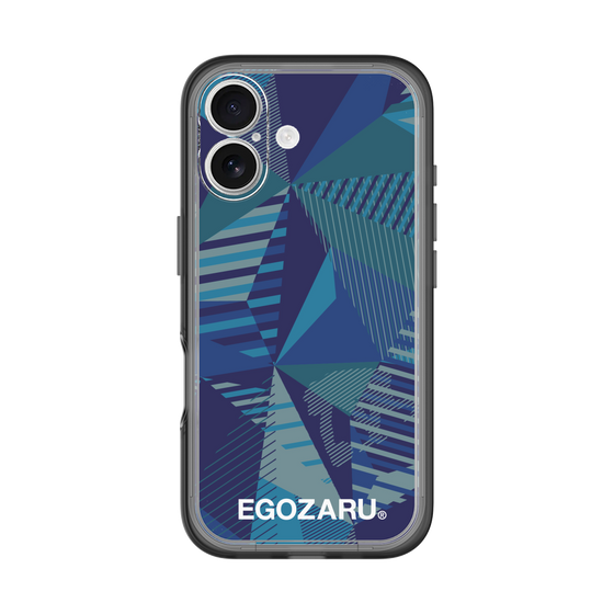 スリムプロテクションプレミアムケース［ EGOZARU - ワイドジオメトリック ］