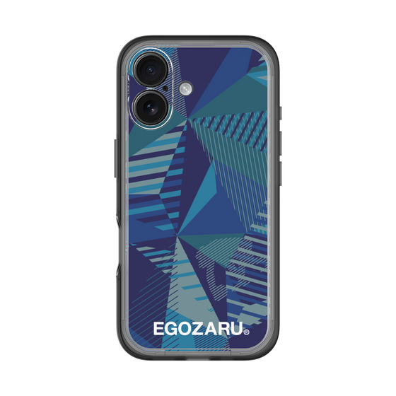 スリムプロテクションプレミアムケース［ EGOZARU - ワイドジオメトリック ］