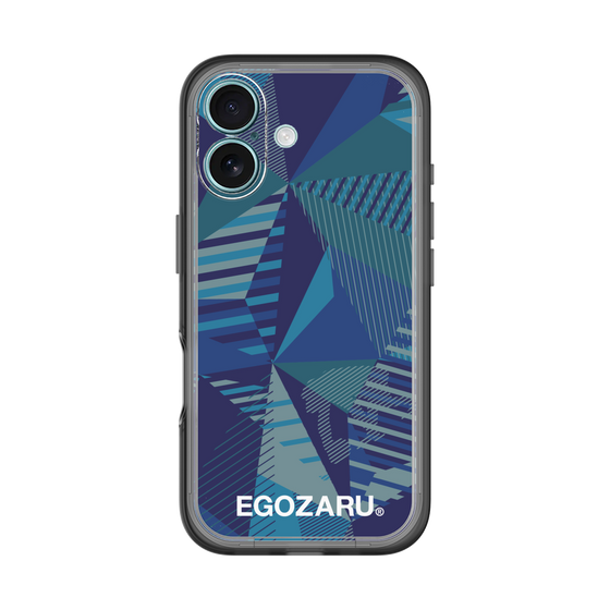 スリムプロテクションプレミアムケース［ EGOZARU - ワイドジオメトリック ］