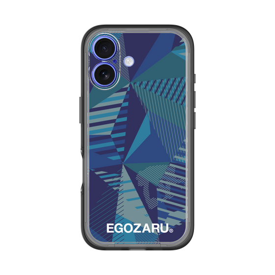 スリムプロテクションプレミアムケース［ EGOZARU - ワイドジオメトリック ］