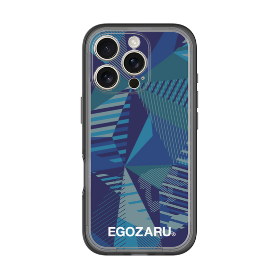 スリムプロテクションプレミアムケース［ EGOZARU - ワイドジオメトリック ］