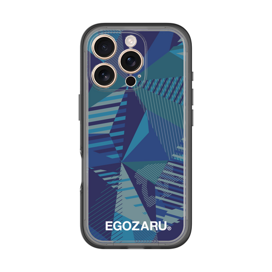 スリムプロテクションプレミアムケース［ EGOZARU - ワイドジオメトリック ］