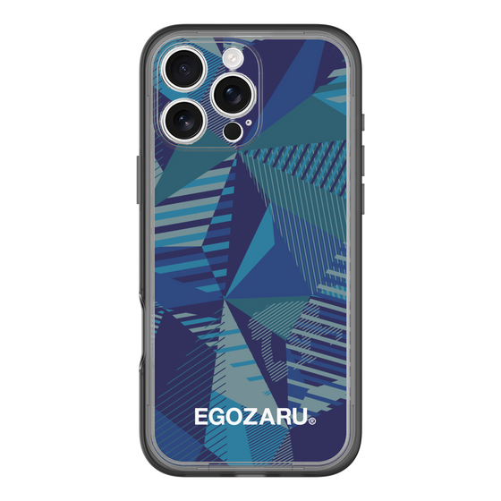 スリムプロテクションプレミアムケース［ EGOZARU - ワイドジオメトリック ］