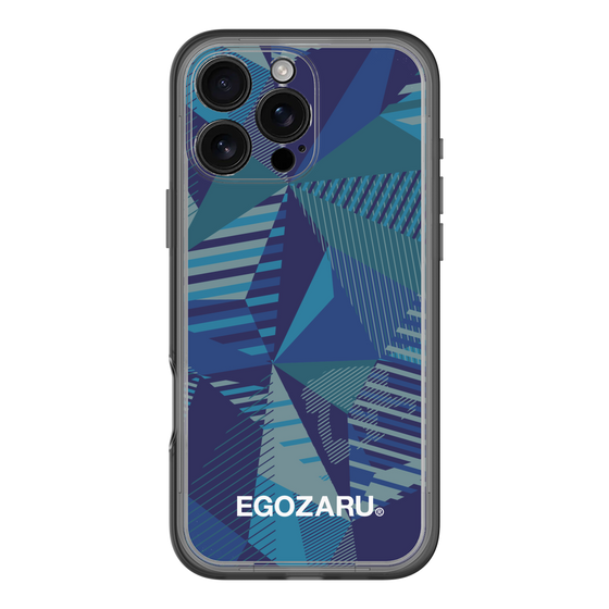 スリムプロテクションプレミアムケース［ EGOZARU - ワイドジオメトリック ］
