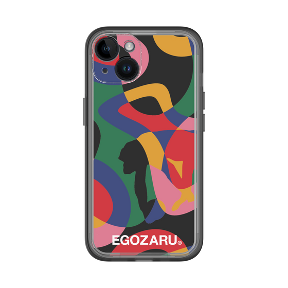 スリムプロテクションプレミアムケース［ EGOZARU - ポップパターン ］