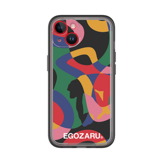 スリムプロテクションプレミアムケース［ EGOZARU - ポップパターン ］