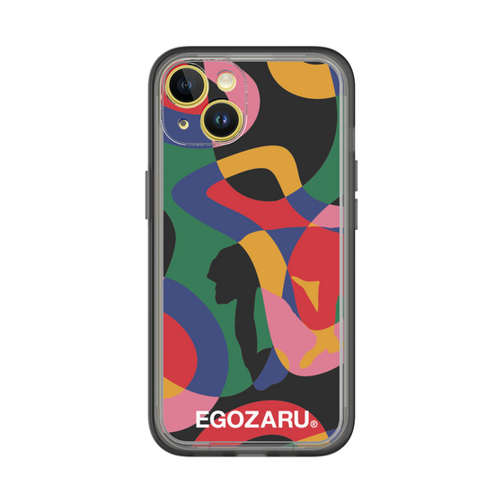 スリムプロテクションプレミアムケース［ EGOZARU - ポップパターン ］