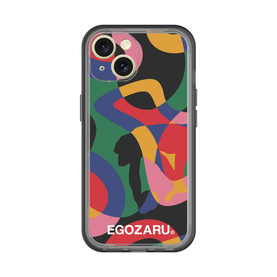 スリムプロテクションプレミアムケース［ EGOZARU - ポップパターン ］