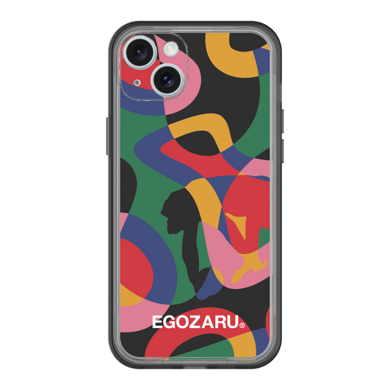 スリムプロテクションプレミアムケース［ EGOZARU - ポップパターン ］