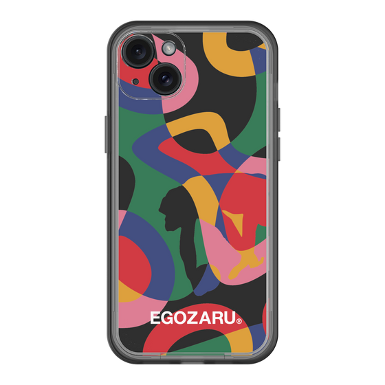 スリムプロテクションプレミアムケース［ EGOZARU - ポップパターン ］