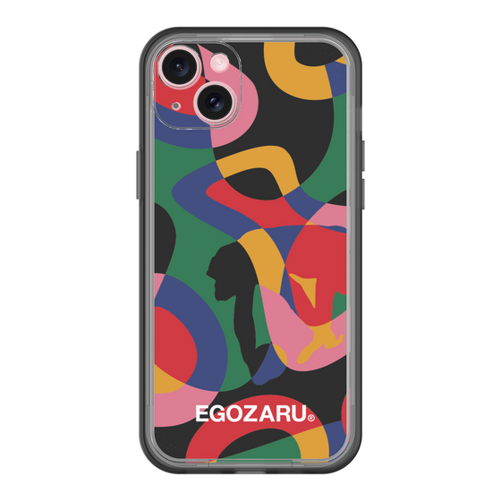 スリムプロテクションプレミアムケース［ EGOZARU - ポップパターン ］