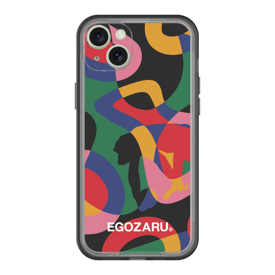 スリムプロテクションプレミアムケース［ EGOZARU - ポップパターン ］