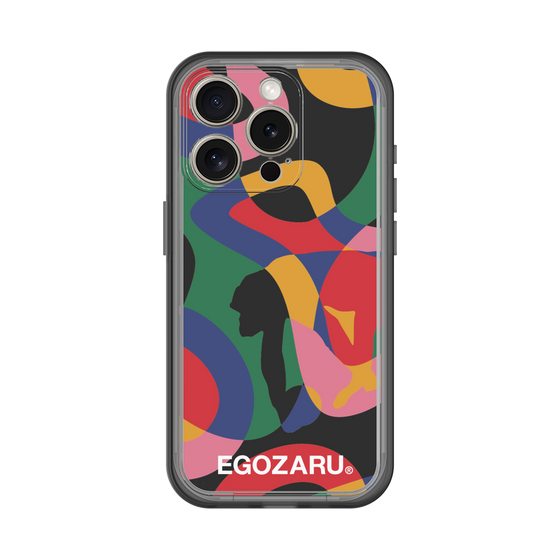 スリムプロテクションプレミアムケース［ EGOZARU - ポップパターン ］