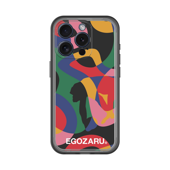 スリムプロテクションプレミアムケース［ EGOZARU - ポップパターン ］