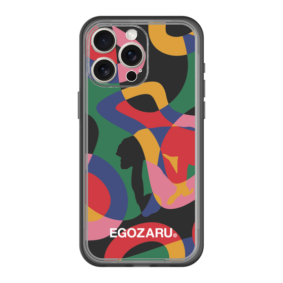 スリムプロテクションプレミアムケース［ EGOZARU - ポップパターン ］