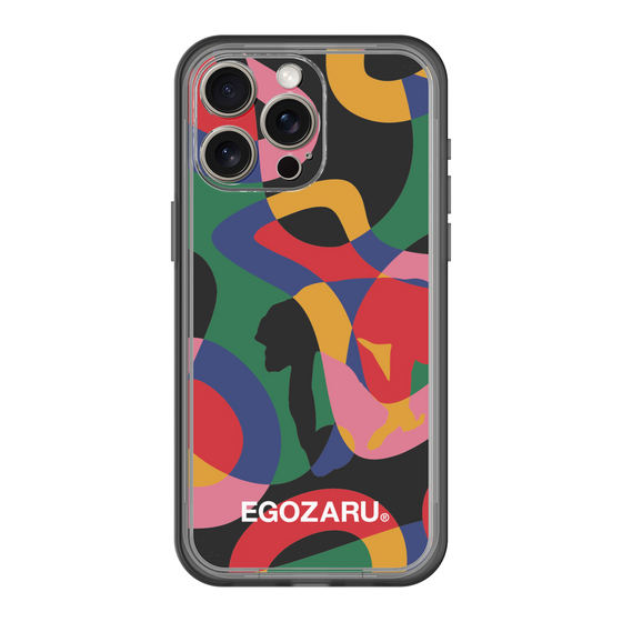 スリムプロテクションプレミアムケース［ EGOZARU - ポップパターン ］