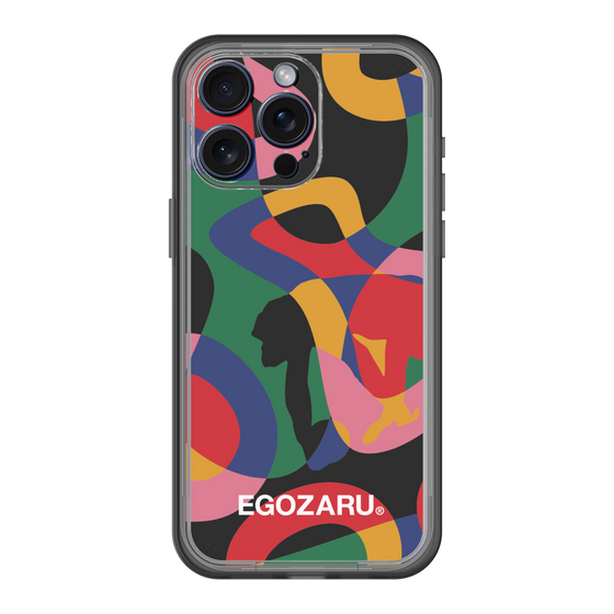 スリムプロテクションプレミアムケース［ EGOZARU - ポップパターン ］