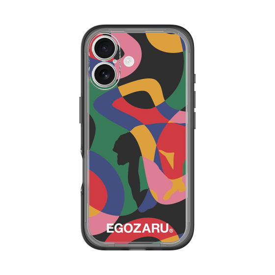 スリムプロテクションプレミアムケース［ EGOZARU - ポップパターン ］