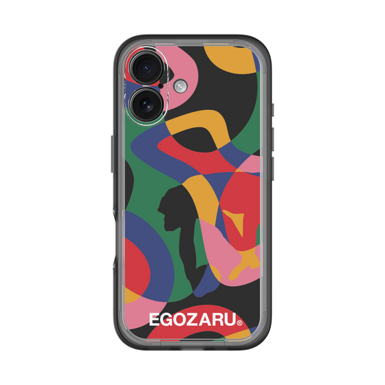 スリムプロテクションプレミアムケース［ EGOZARU - ポップパターン ］