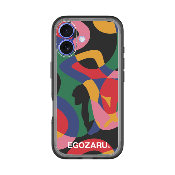 スリムプロテクションプレミアムケース［ EGOZARU - ポップパターン ］