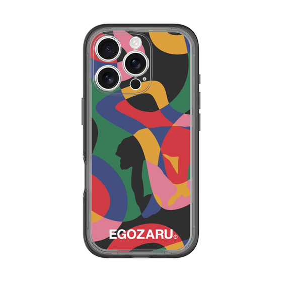 スリムプロテクションプレミアムケース［ EGOZARU - ポップパターン ］