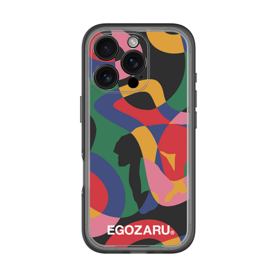 スリムプロテクションプレミアムケース［ EGOZARU - ポップパターン ］