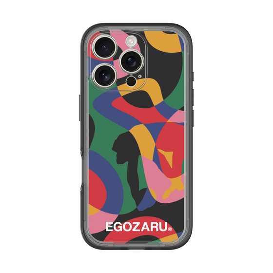 スリムプロテクションプレミアムケース［ EGOZARU - ポップパターン ］