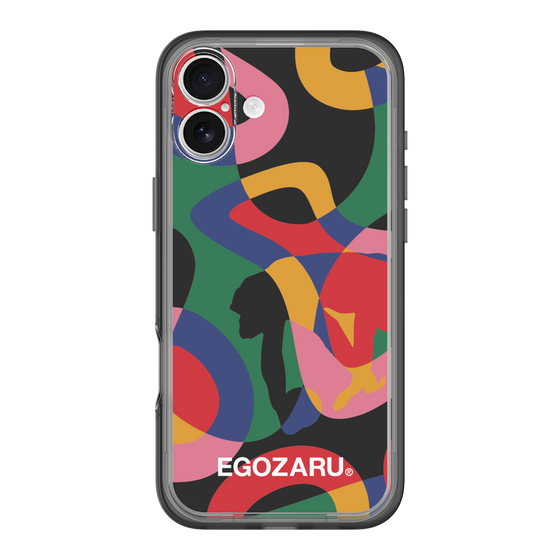 スリムプロテクションプレミアムケース［ EGOZARU - ポップパターン ］