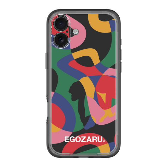 スリムプロテクションプレミアムケース［ EGOZARU - ポップパターン ］