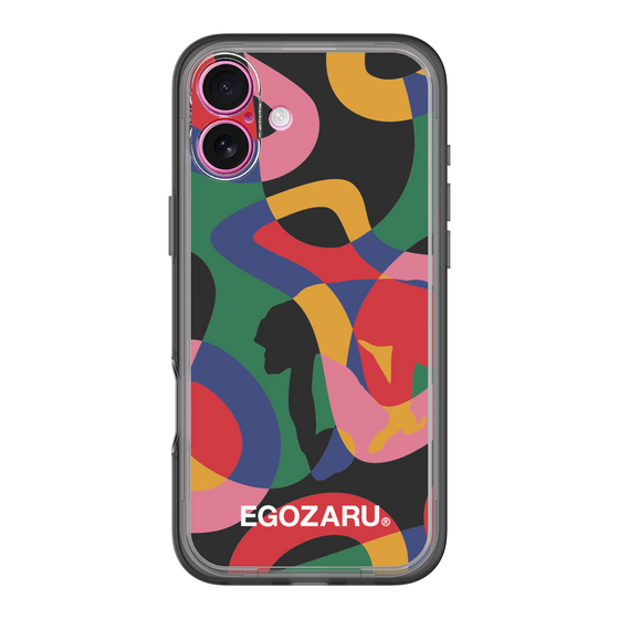 スリムプロテクションプレミアムケース［ EGOZARU - ポップパターン ］