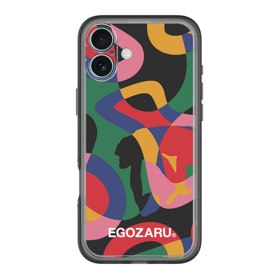 スリムプロテクションプレミアムケース［ EGOZARU - ポップパターン ］