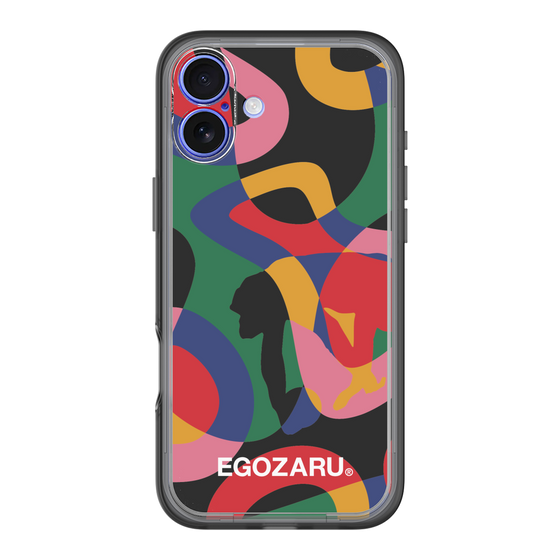 スリムプロテクションプレミアムケース［ EGOZARU - ポップパターン ］