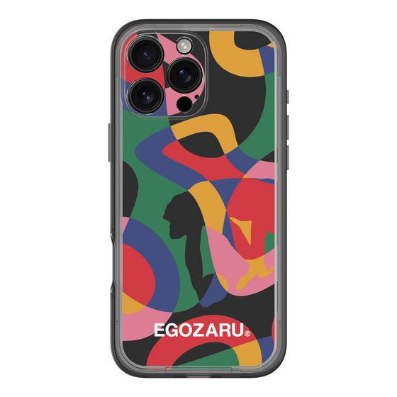 スリムプロテクションプレミアムケース［ EGOZARU - ポップパターン ］