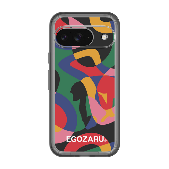 スリムプロテクションプレミアムケース［ EGOZARU - ポップパターン ］