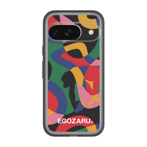 スリムプロテクションプレミアムケース［ EGOZARU - ポップパターン ］