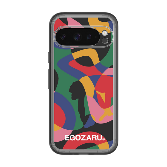 スリムプロテクションプレミアムケース［ EGOZARU - ポップパターン ］