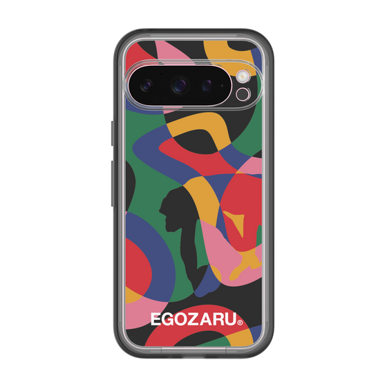 スリムプロテクションプレミアムケース［ EGOZARU - ポップパターン ］