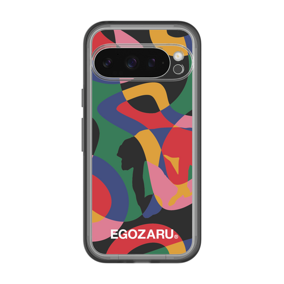 スリムプロテクションプレミアムケース［ EGOZARU - ポップパターン ］