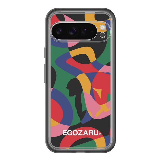 スリムプロテクションプレミアムケース［ EGOZARU - ポップパターン ］