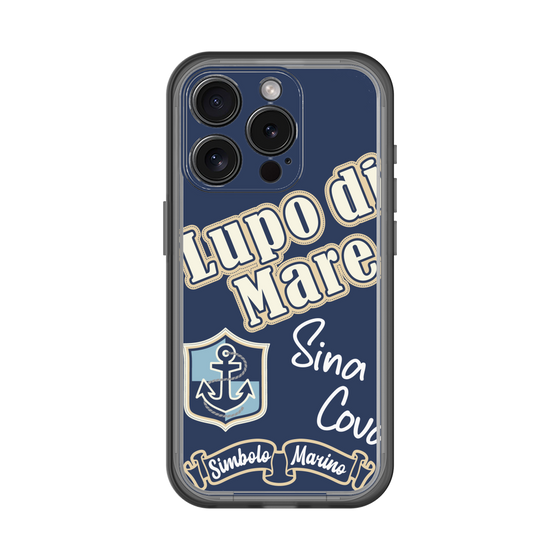 スリムプロテクションプレミアムケース［ SINA COVA - Lupo di Mare ］