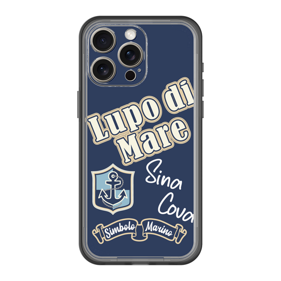 スリムプロテクションプレミアムケース［ SINA COVA - Lupo di Mare ］