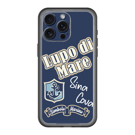 スリムプロテクションプレミアムケース［ SINA COVA - Lupo di Mare ］