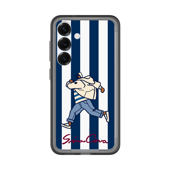 スリムプロテクションプレミアムケース［ SINA COVA - ストライプ ］