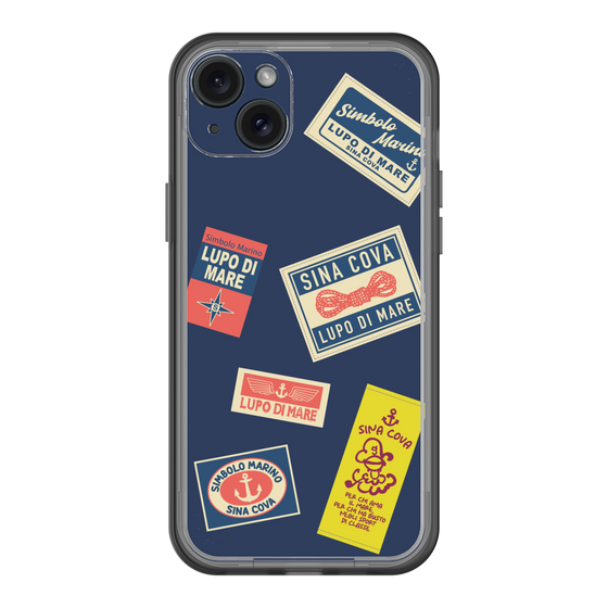 スリムプロテクションプレミアムケース［ SINA COVA - ヴィンテージ ］