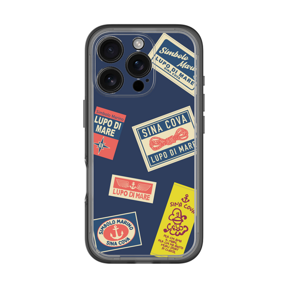 スリムプロテクションプレミアムケース［ SINA COVA - ヴィンテージ ］